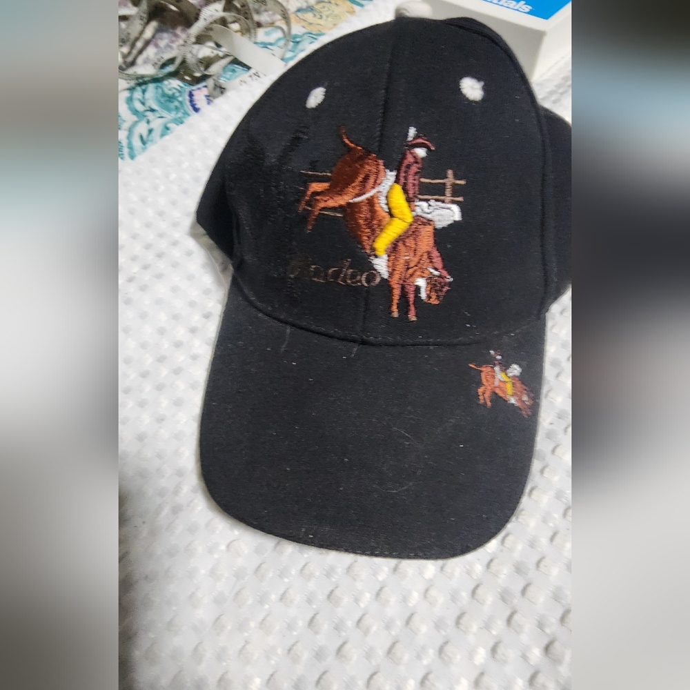 RODEO COWBOY EUC MENS WOOL BASEBALL CAP HAT